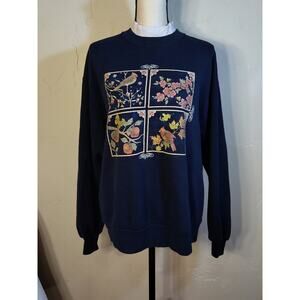 Vintage Willow Bay Bird Pullover Sweatshirt